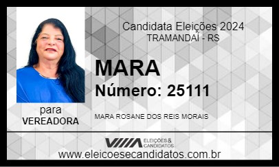 Candidato MARA 2024 - TRAMANDAÍ - Eleições