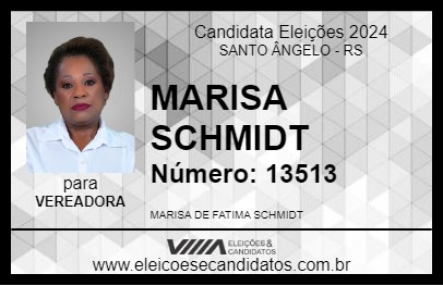 Candidato MARISA SCHMIDT 2024 - SANTO ÂNGELO - Eleições