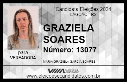 Candidato GRAZIELA SOARES 2024 - LAGOÃO - Eleições