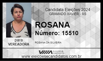 Candidato ROSANA 2024 - GRAMADO XAVIER - Eleições