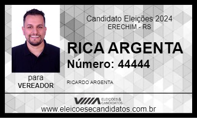 Candidato RICA ARGENTA 2024 - ERECHIM - Eleições