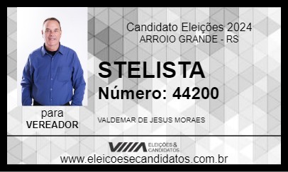 Candidato STELISTA 2024 - ARROIO GRANDE - Eleições