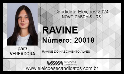 Candidato RAVINE 2024 - NOVO CABRAIS - Eleições