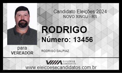 Candidato RODRIGO 2024 - NOVO XINGU - Eleições