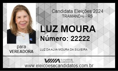 Candidato LUZ MOURA 2024 - TRAMANDAÍ - Eleições