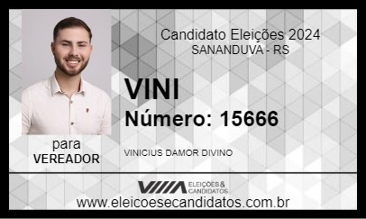 Candidato VINI 2024 - SANANDUVA - Eleições