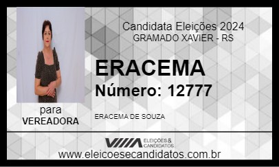 Candidato ERACEMA 2024 - GRAMADO XAVIER - Eleições