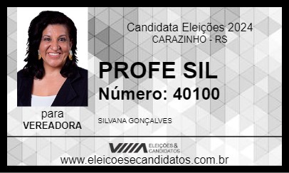 Candidato PROFE SIL 2024 - CARAZINHO - Eleições