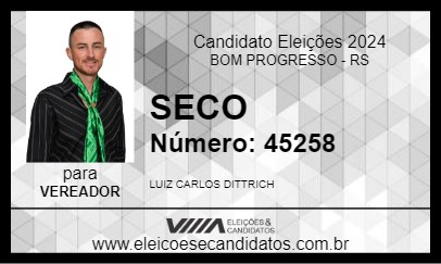 Candidato SECO 2024 - BOM PROGRESSO - Eleições