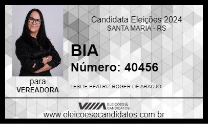 Candidato BIA 2024 - SANTA MARIA - Eleições