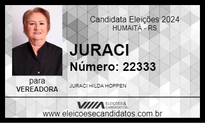 Candidato JURACI 2024 - HUMAITÁ - Eleições