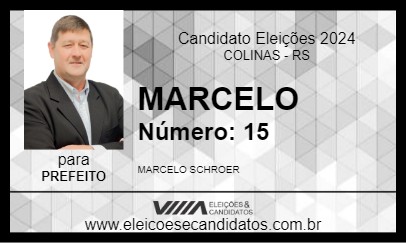 Candidato MARCELO 2024 - COLINAS - Eleições