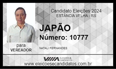 Candidato JAPÃO 2024 - ESTÂNCIA VELHA - Eleições