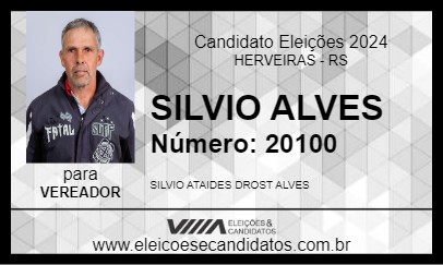 Candidato SILVIO ALVES 2024 - HERVEIRAS - Eleições