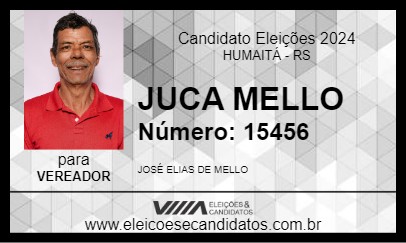 Candidato JUCA MELLO 2024 - HUMAITÁ - Eleições