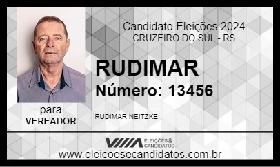 Candidato RUDIMAR 2024 - CRUZEIRO DO SUL - Eleições