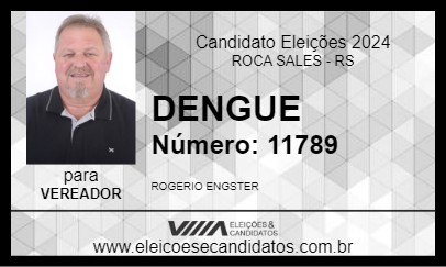 Candidato DENGUE 2024 - ROCA SALES - Eleições