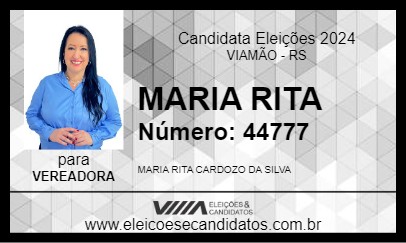 Candidato MARIA RITA 2024 - VIAMÃO - Eleições