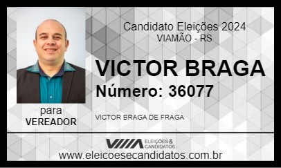 Candidato VICTOR BRAGA 2024 - VIAMÃO - Eleições