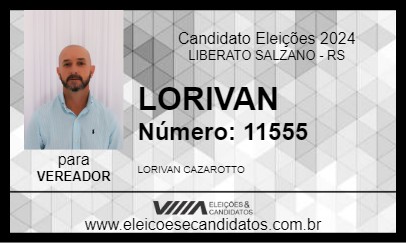 Candidato LORI 2024 - LIBERATO SALZANO - Eleições