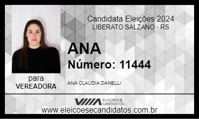 Candidato ANA 2024 - LIBERATO SALZANO - Eleições