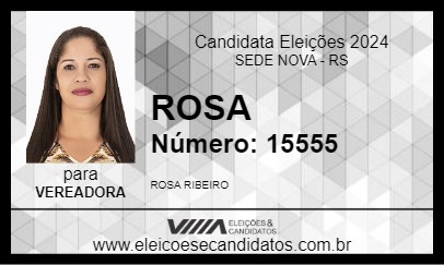 Candidato ROSA  2024 - SEDE NOVA - Eleições