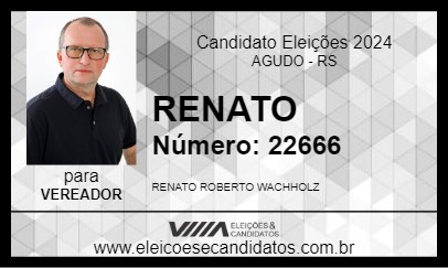 Candidato RENATO 2024 - AGUDO - Eleições