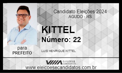 Candidato KITTEL 2024 - AGUDO - Eleições