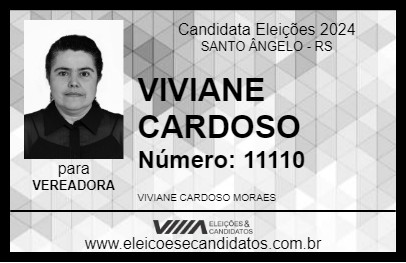 Candidato VIVIANE MORAES 2024 - SANTO ÂNGELO - Eleições