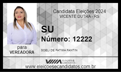 Candidato SU 2024 - VICENTE DUTRA - Eleições