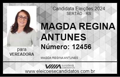 Candidato PROFESSORA MAGDA 2024 - SERTÃO - Eleições