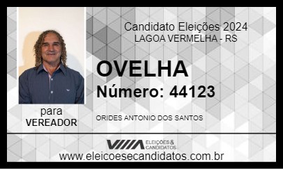 Candidato OVELHA 2024 - LAGOA VERMELHA - Eleições