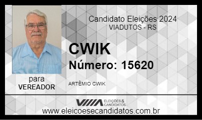 Candidato CWIK 2024 - VIADUTOS - Eleições