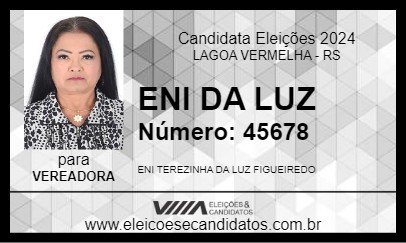 Candidato ENI DA LUZ 2024 - LAGOA VERMELHA - Eleições