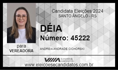 Candidato DÉIA 2024 - SANTO ÂNGELO - Eleições