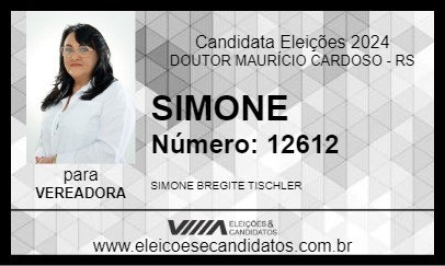 Candidato SIMONE 2024 - DOUTOR MAURÍCIO CARDOSO - Eleições