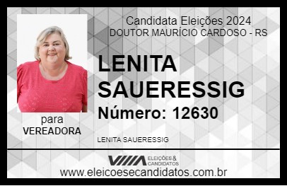 Candidato LENITA SAUERESSIG 2024 - DOUTOR MAURÍCIO CARDOSO - Eleições