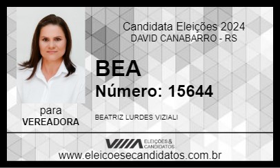 Candidato BEA 2024 - DAVID CANABARRO - Eleições