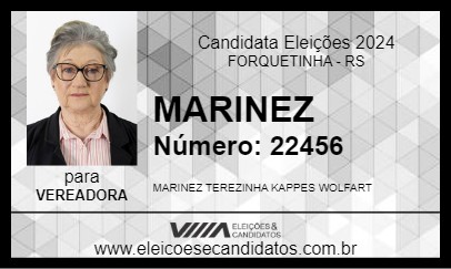 Candidato MARINEZ 2024 - FORQUETINHA - Eleições