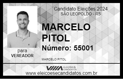 Candidato MARCELO PITOL 2024 - SÃO LEOPOLDO - Eleições