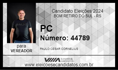 Candidato PC 2024 - BOM RETIRO DO SUL - Eleições