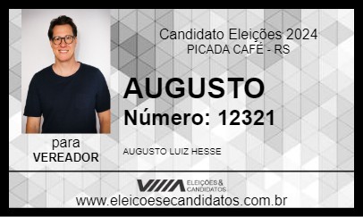 Candidato AUGUSTO 2024 - PICADA CAFÉ - Eleições