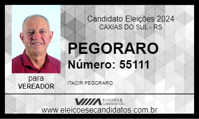 Candidato PEGORARO 2024 - CAXIAS DO SUL - Eleições