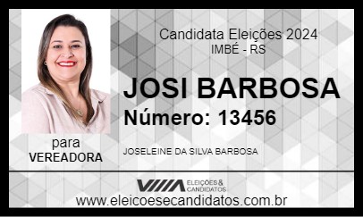 Candidato JOSI BARBOSA 2024 - IMBÉ - Eleições