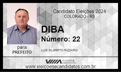 Candidato DIBA 2024 - COLORADO - Eleições