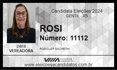 Candidato ROSI 2024 - GENTIL - Eleições