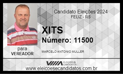 Candidato XITS 2024 - FELIZ - Eleições