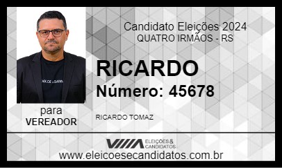 Candidato RICARDO 2024 - QUATRO IRMÃOS - Eleições