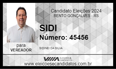 Candidato SIDI 2024 - BENTO GONÇALVES - Eleições