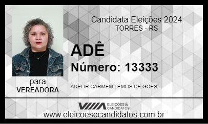 Candidato ADÊ 2024 - TORRES - Eleições